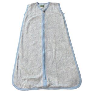 New in Bag Molis & Co Muslin Baby Sleeping Sack Bag Full Zipper BLUE  Boy  XL